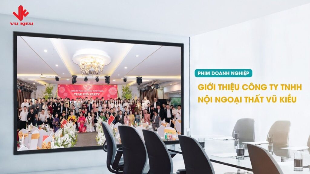 Video Thumbnail: Công ty TNHH Nội – Ngoại thất Vũ Kiều | Giải pháp thi công ốp trần, tường nhựa Nano